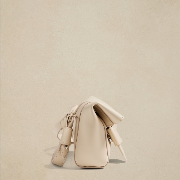 LEATHER MINI TAB CROSSBODY - Picture 3 of 13